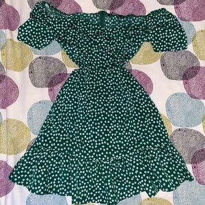 Off the shoulder flowy dress